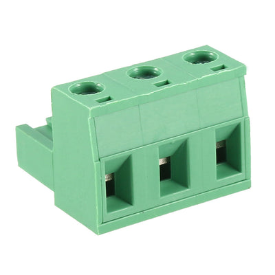 Harfington Plastic 2-10P 15A 7.62mm Insert-In PCB Angle Terminal Blocks