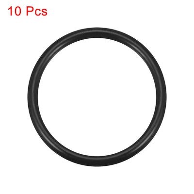 Harfington Uxcell O-Rings Nitrile Rubber, 40mm Inner Diameter, 47mm OD, 3.5mm Width, Round Seal Gasket 10pcs