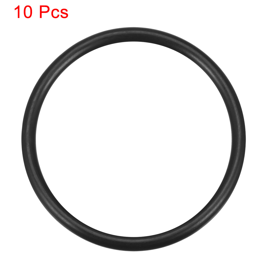 uxcell Uxcell O-Rings Nitrile Rubber, 46mm Inner Diameter, 53mm OD, 3.5mm Width, Round Seal Gasket 10pcs