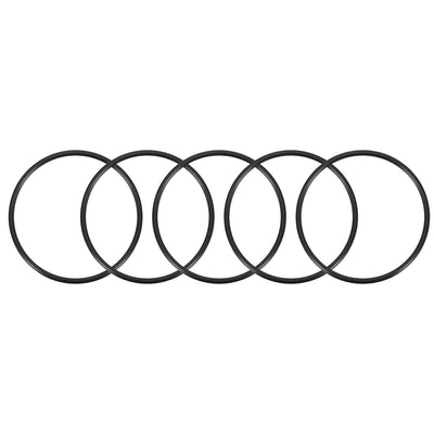 uxcell Uxcell O-Rings Nitrile Rubber, 68mm Inner Diameter, 75mm OD, 3.5mm Width, Round Seal Gasket 5pcs