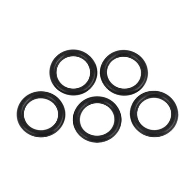 Harfington 5pcs Black 70 Rubber O-Ring Washer Sealing Gasket for 8.8 x 1.9mm