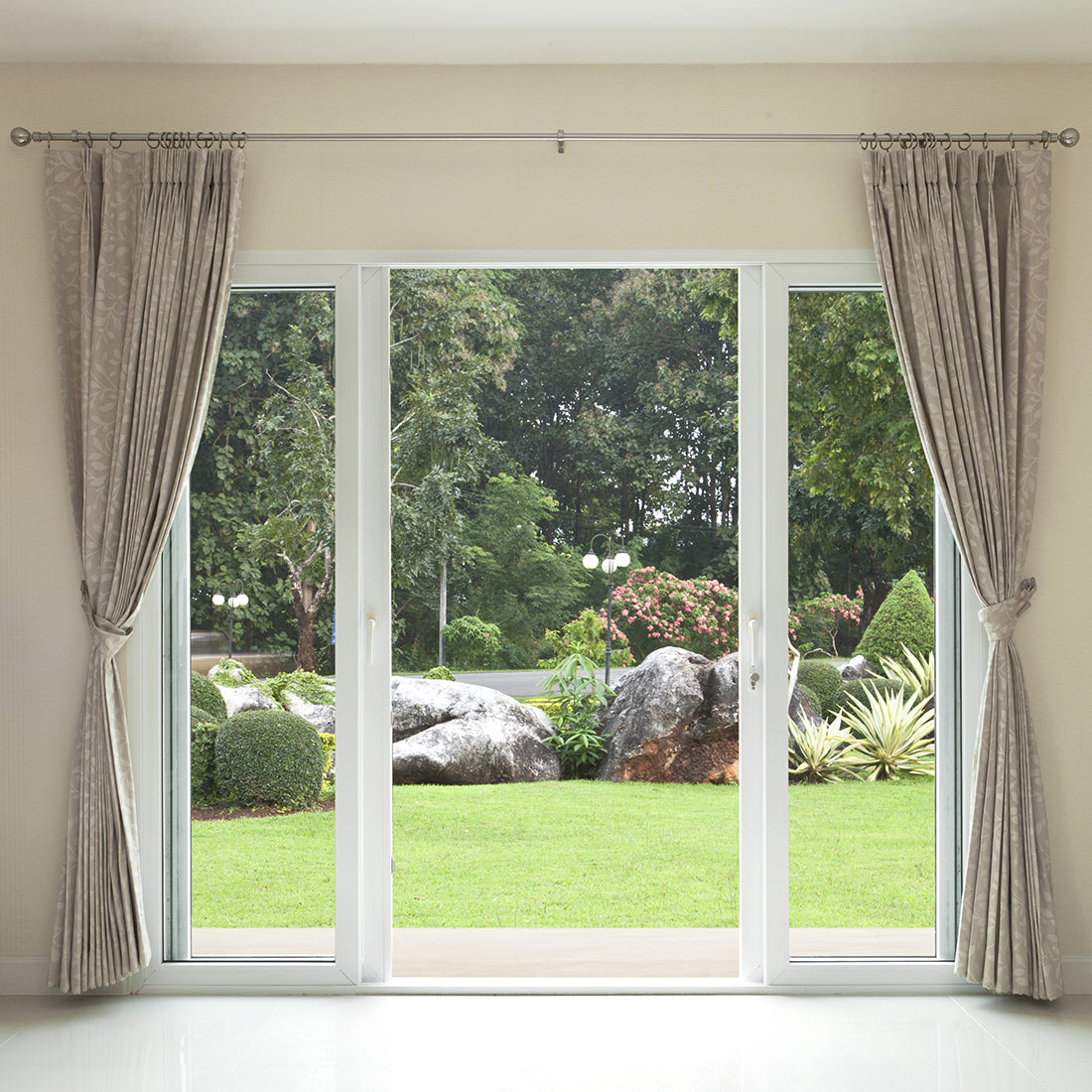 uxcell Uxcell Curtain Clip Rings with Hooks Metal 1 Inch Inner Dia 3.5mm Thickness Drapery Ring for Window Curtain Rods Bronze Tone 10 Pcs