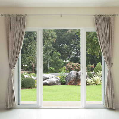 Harfington Uxcell Curtain Clip Rings with Hooks Metal 1 Inch Inner Dia 3.5mm Thickness Drapery Ring for Window Curtain Rods Bronze Tone 10 Pcs