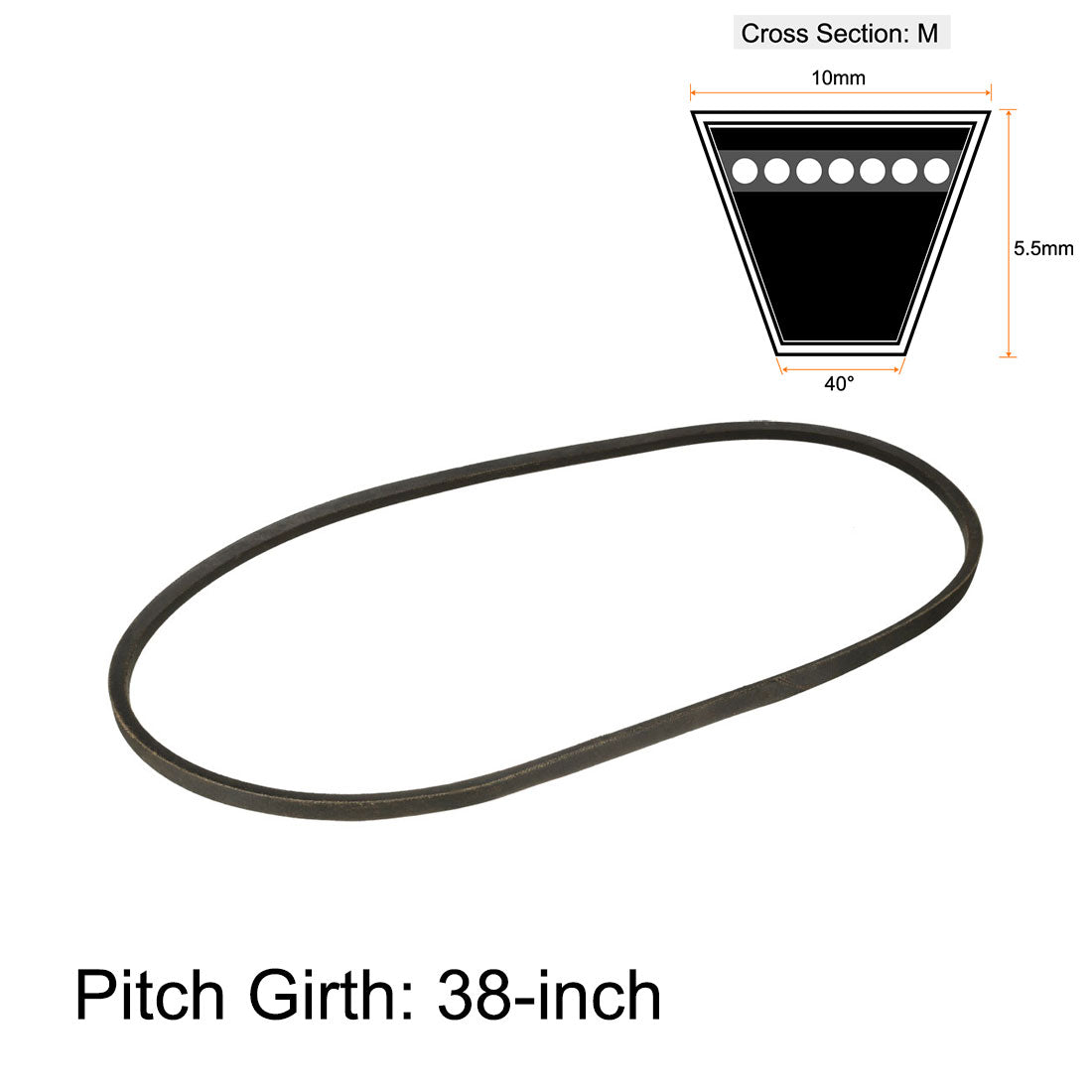 Harfington V-Belt Industrial Power Rubber Transmission Belt