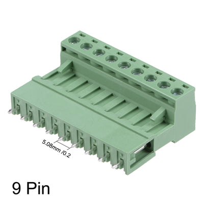 Harfington AC 300V 10A Plastic Male and Female PCB Terminal Block