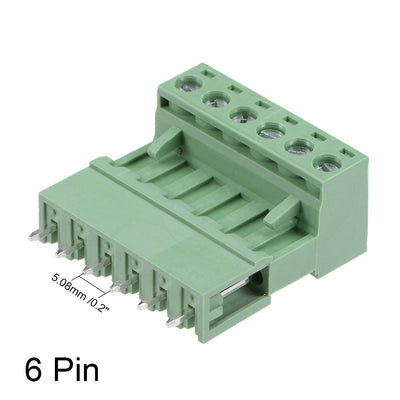 Harfington AC 300V 10A Plastic Male and Female PCB Terminal Block