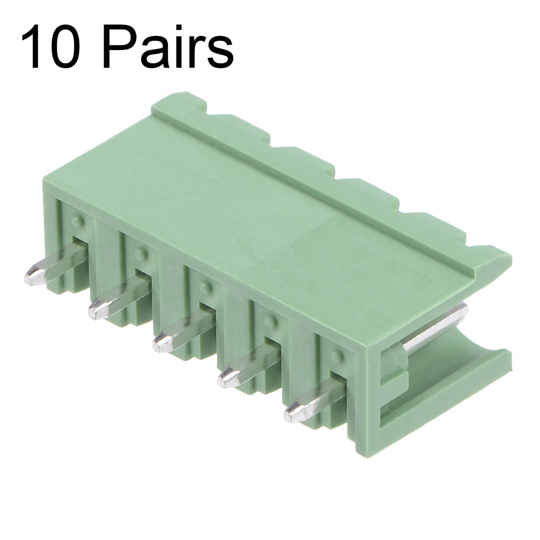 Harfington AC 300V 10A Plastic Male and Female PCB Terminal Block