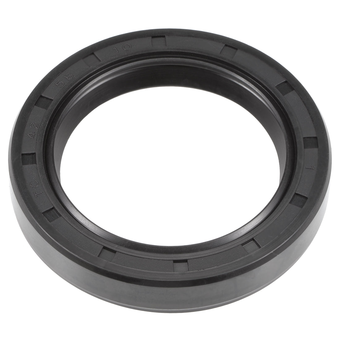 uxcell Uxcell Nitrile Rubber Oil Seal, TC Inner Diameter, Cover Double Lip
