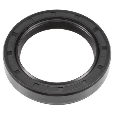 Harfington Uxcell Nitrile Rubber Oil Seal, TC Inner Diameter, Cover Double Lip
