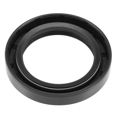 Harfington Uxcell Nitrile Rubber Oil Seal, TC Inner Diameter, Cover Double Lip