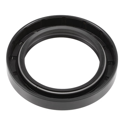 Harfington Uxcell Oil Seal, TC Inner, Nitrile Rubber Cover Double Lip