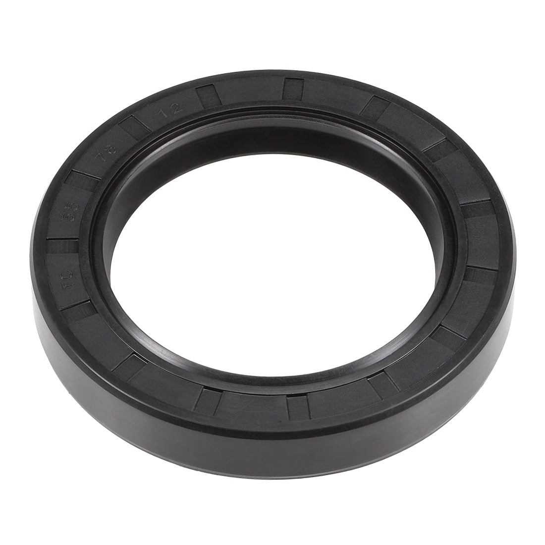 uxcell Uxcell Oil Seal, TC Inner, Nitrile Rubber Cover Double Lip
