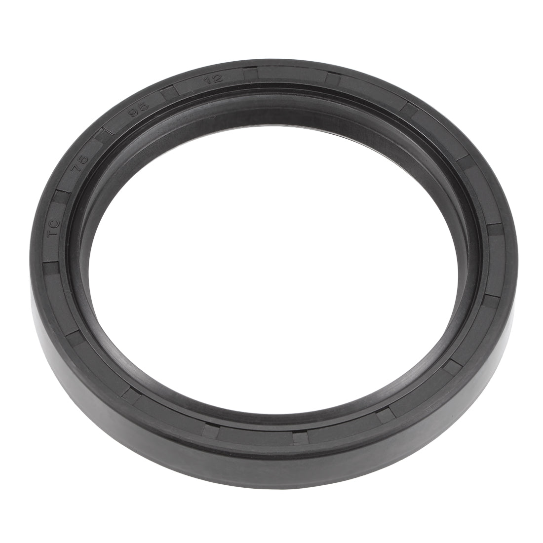 uxcell Uxcell Oil Seal, TC Inner, Nitrile Rubber Cover Double Lip