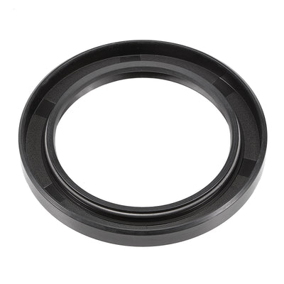 Harfington Uxcell Oil Seal, TC Inner, Nitrile Rubber Cover Double Lip