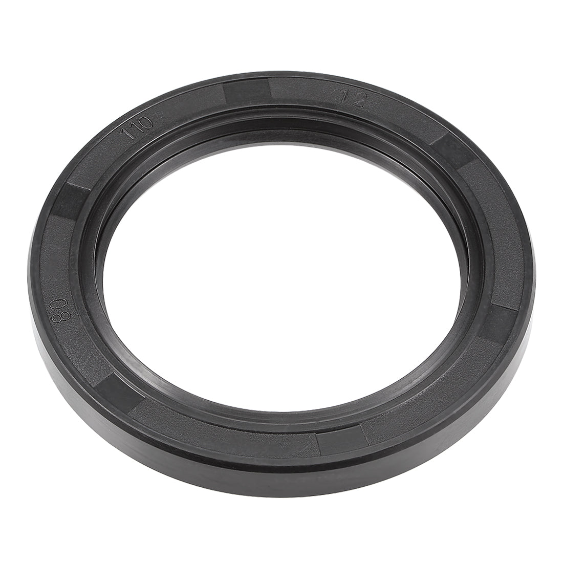 uxcell Uxcell Oil Seal, TC Inner, Nitrile Rubber Cover Double Lip