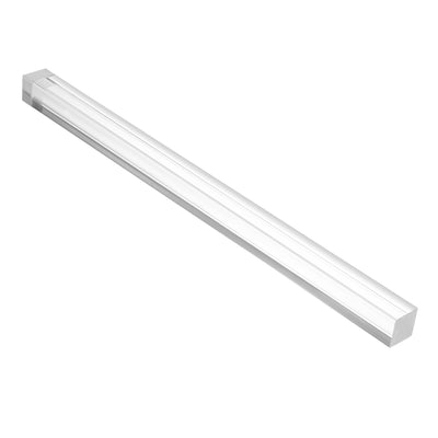 uxcell Uxcell Acrylic Rod Square Shape PMMA Bar 0.6" x 0.6" x 10" Clear