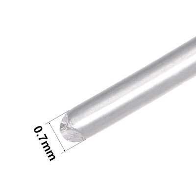 Harfington 0.7mm 21AWG Heating Resistor Wire Nichrome Resistance Wires for Heating Elements 16ft