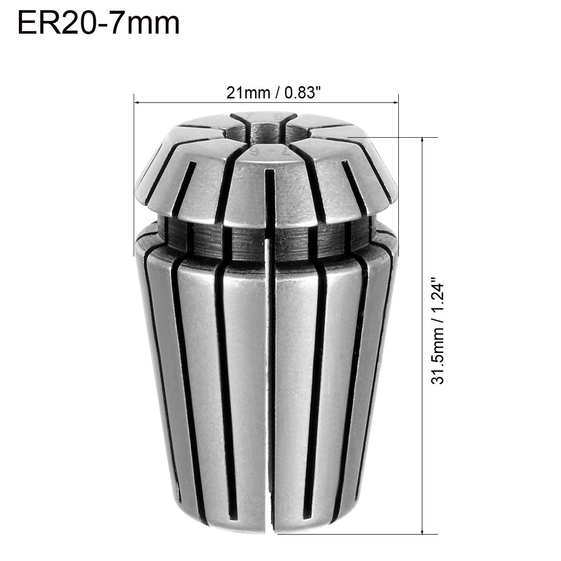 uxcell Uxcell Spring Collet Chuck for CNC Engraving Machine Milling Tool