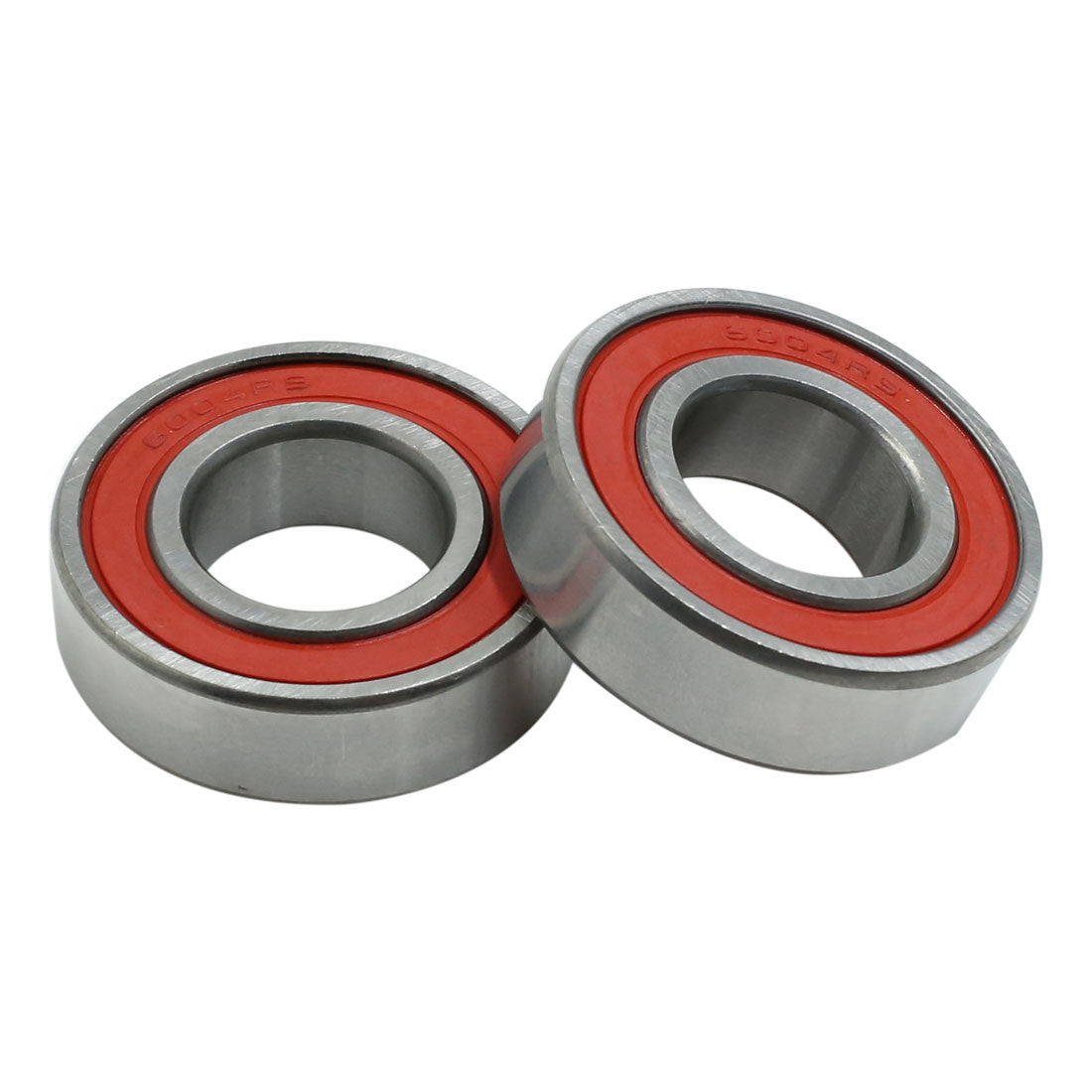 uxcell Uxcell 5pcs 6004RS 20mm x 42mm x 12mm Double Sealed Deep Groove Ball Bearing