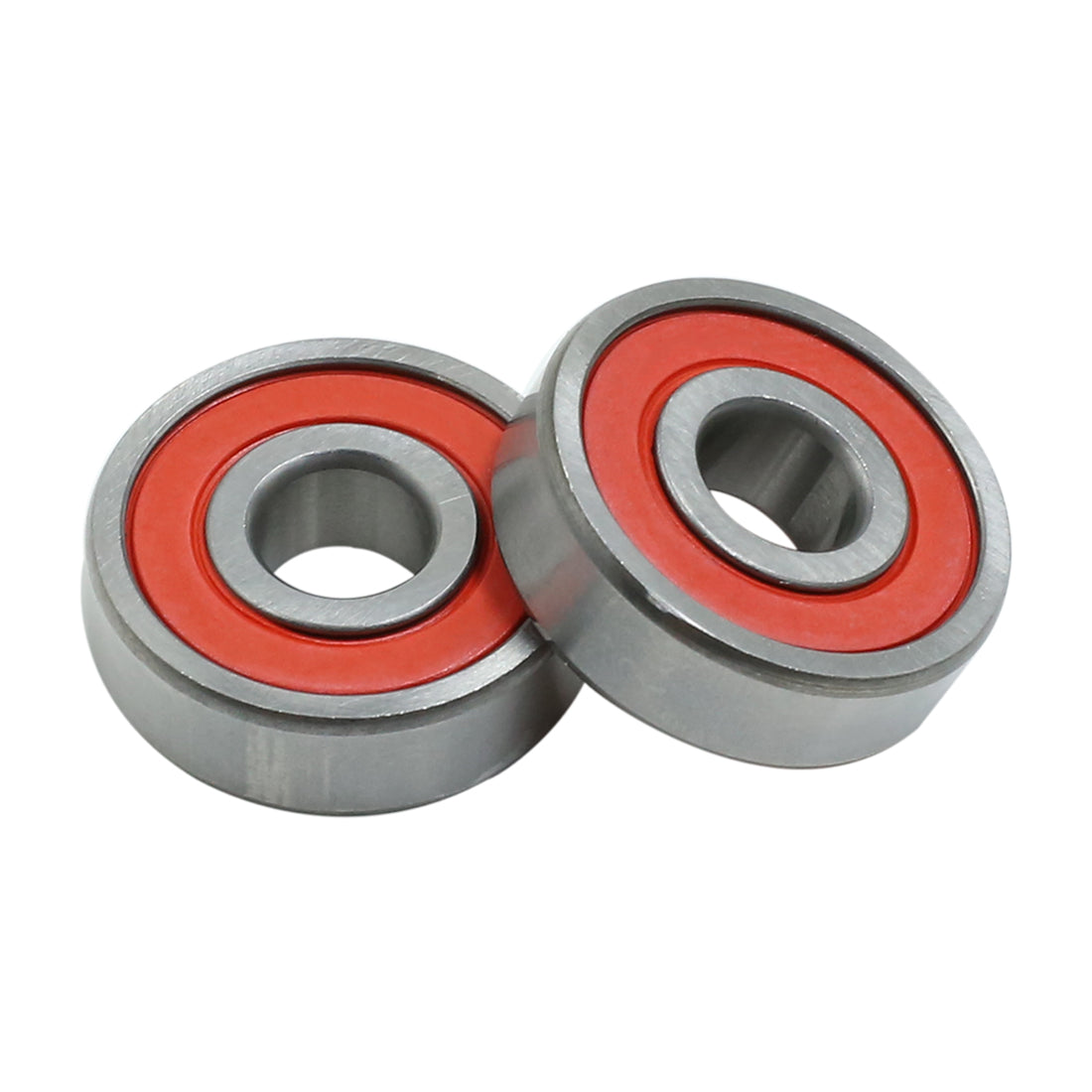 uxcell Uxcell 2pcs 6200RS 10mm x 30mm x 9mm Double Sealed Deep Groove Ball Bearing