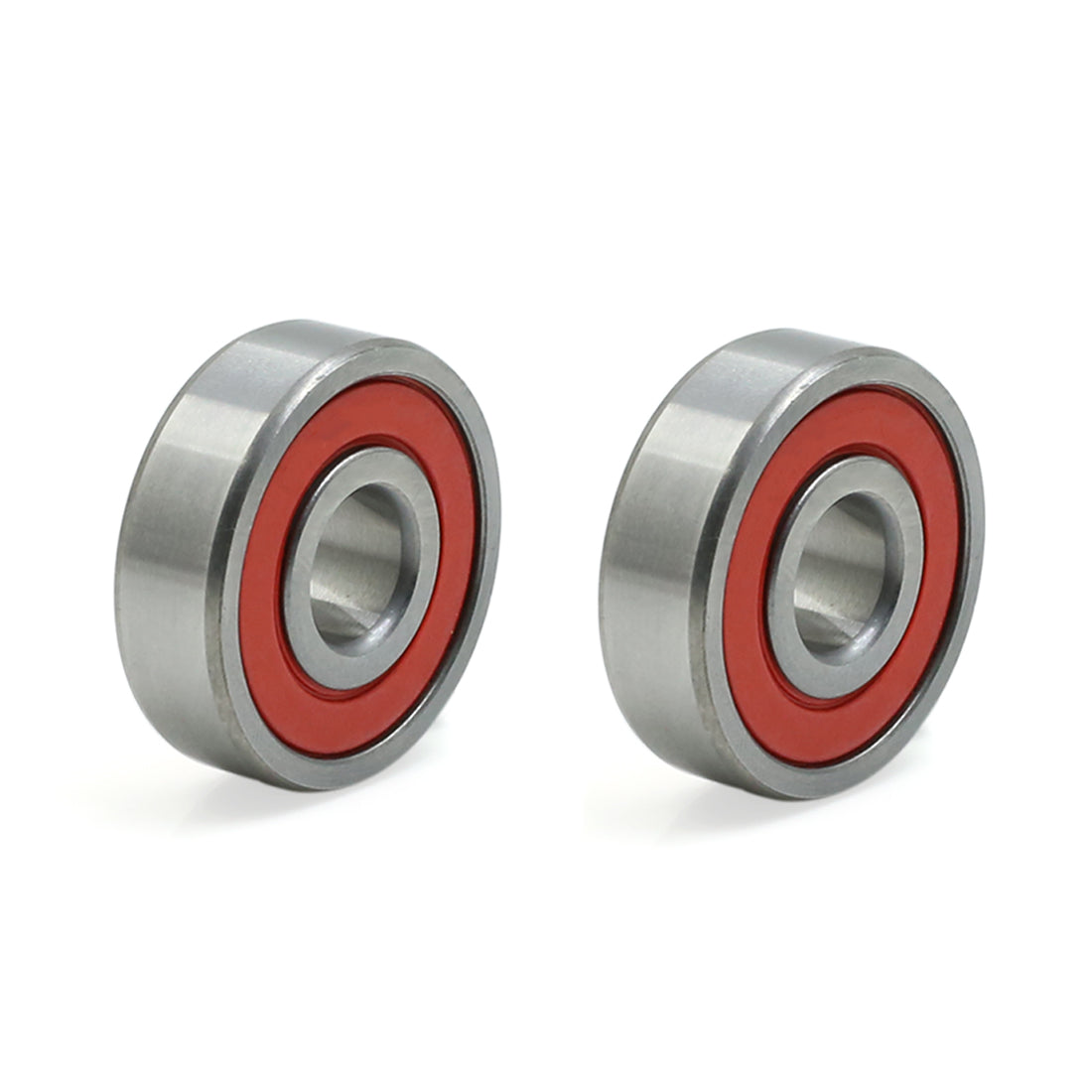 uxcell Uxcell 2pcs 6200RS 10mm x 30mm x 9mm Double Sealed Deep Groove Ball Bearing