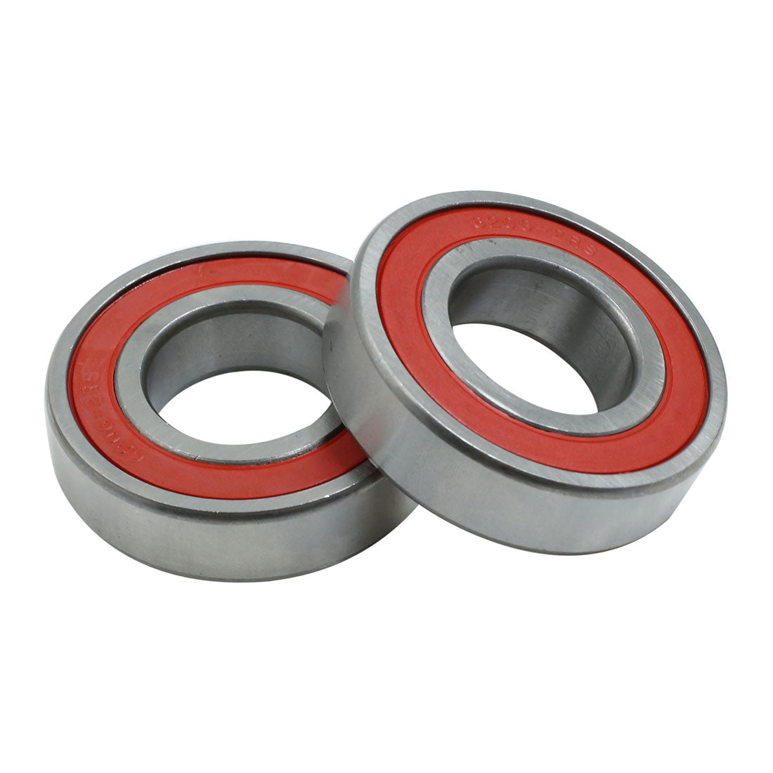 uxcell Uxcell 2pcs 6206RS 30x62x16mm Double Shielded Miniature Deep Groove Ball Bearings