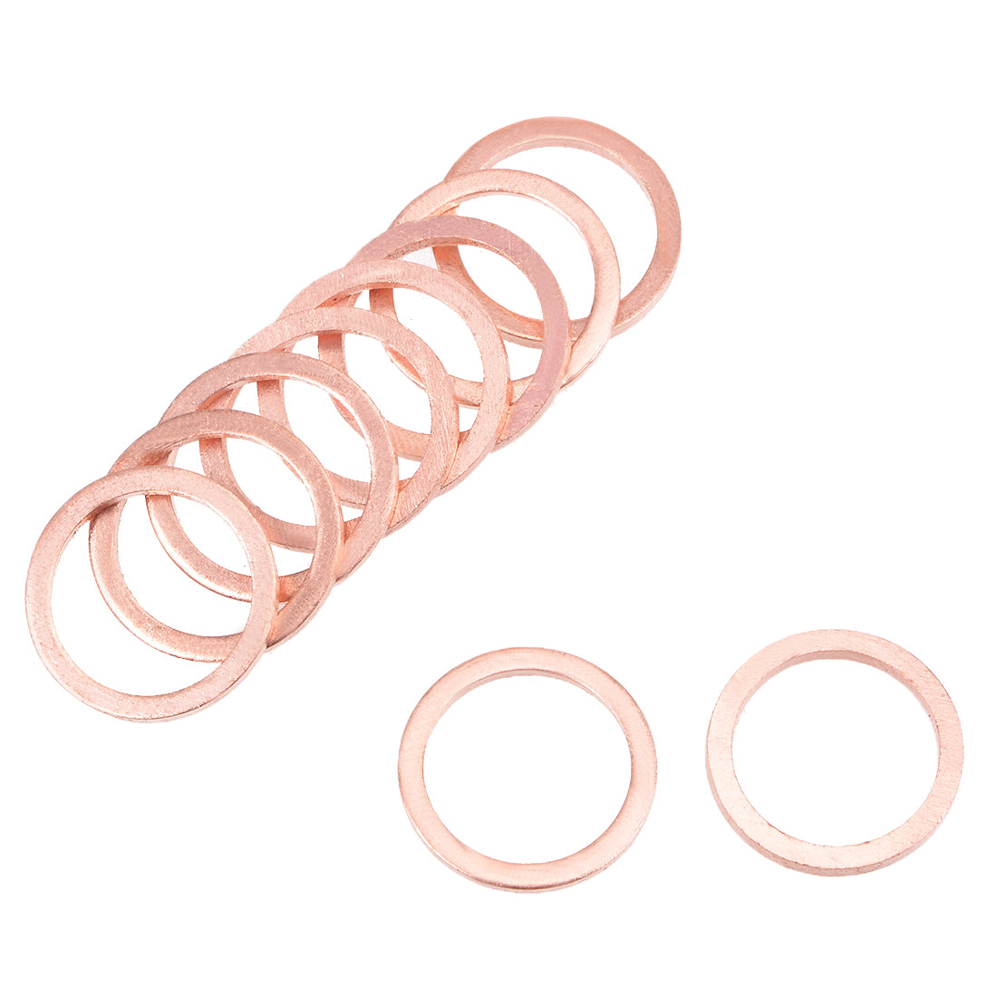 uxcell Uxcell Copper Flat Washer for Screw Bolt(ID x OD x T)