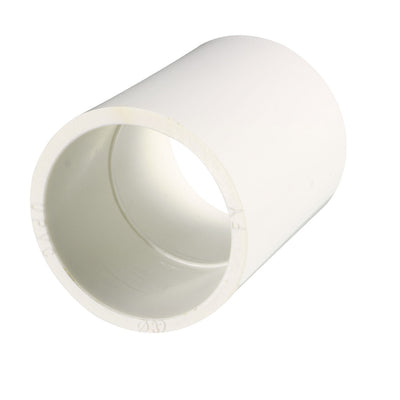 Harfington Uxcell 32mm Straight PVC Pipe Fitting Coupling Adapter Connector 1 Pcs
