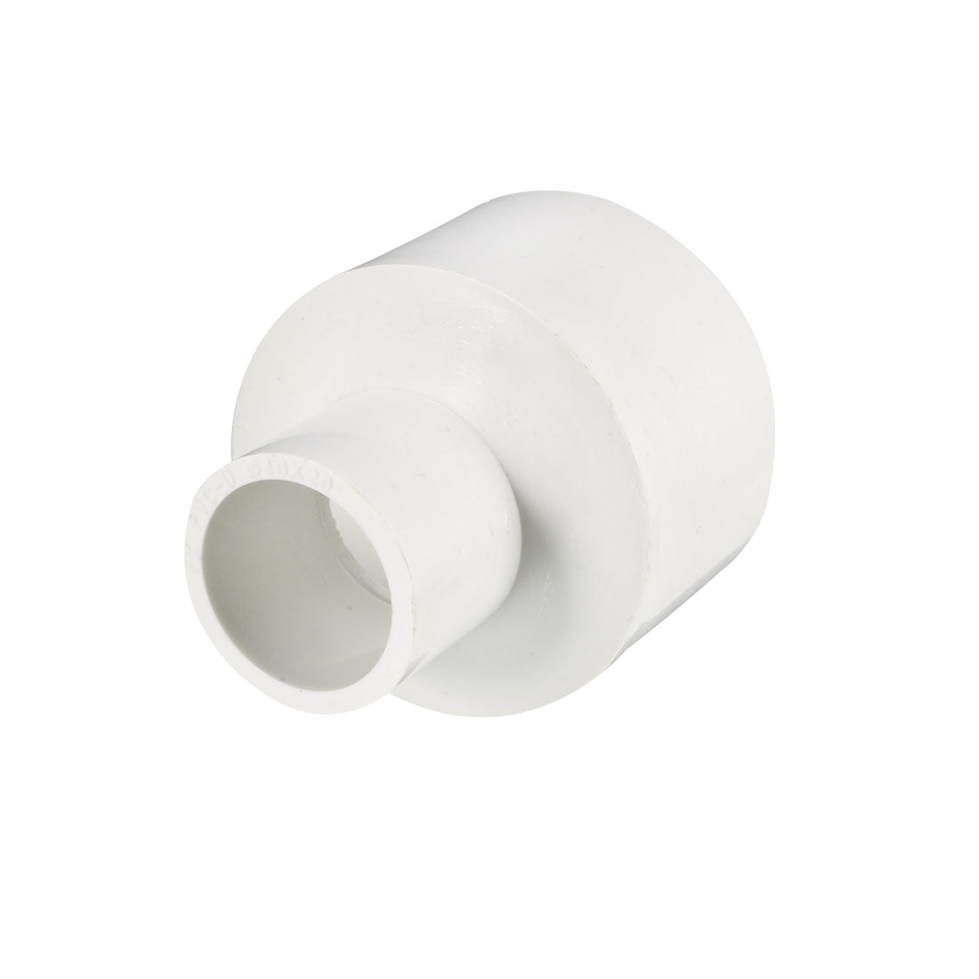 uxcell Uxcell 40mm x 20mm PVC Reducing Coupling Hub by Hub Pipe Fitting Adapter Connector 2pcs