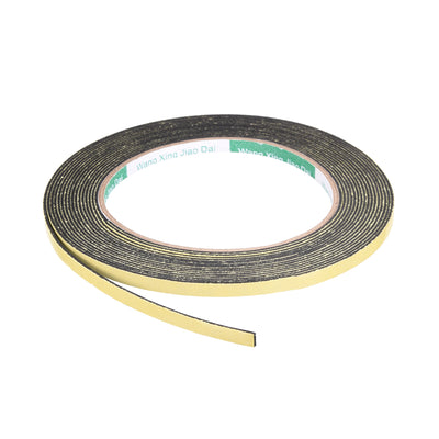 uxcell Uxcell Sealing Foam Tape 5mmx1mmx5m Adhesive Weather Strip for Window Door Insulation