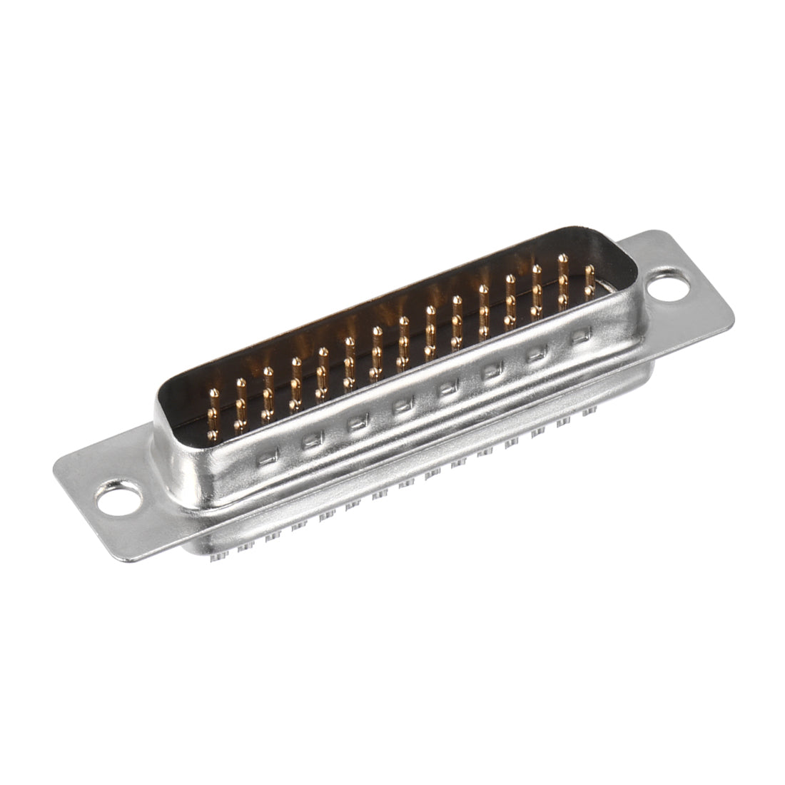 uxcell Uxcell D-sub Connector Male Plug 44-pin 3-row Port Terminal Breakout Solder Type for Mechanical Equipment CNC Computers Black 8pcs