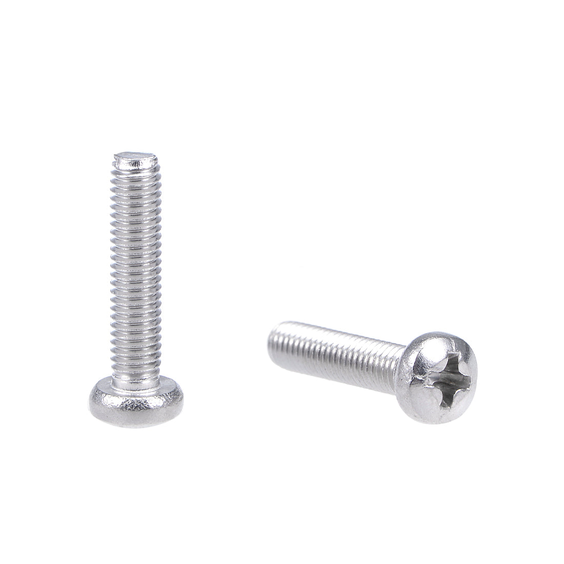 Harfington 60Pcs Stainless Steel Pan Phillips Head Machine Screw
