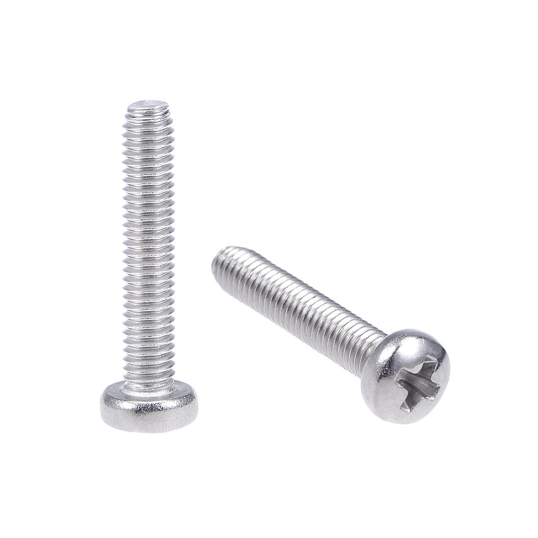Harfington 60Pcs Stainless Steel Pan Phillips Head Machine Screw