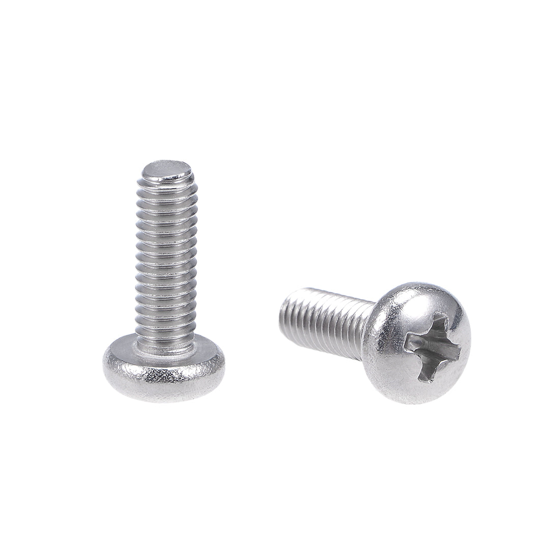 Harfington 60Pcs Stainless Steel Pan Phillips Head Machine Screw