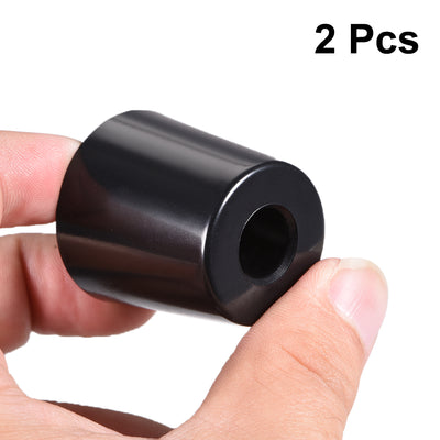 Harfington Uxcell D33 x 27 x H33mm Black Color Rubber Feet Anti Vibration Isolator Absorber Base Foot Pads,2pcs