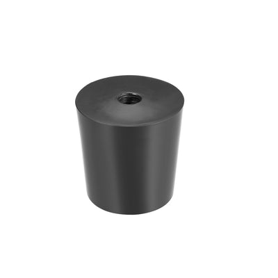 Harfington Uxcell D33 x 27 x H33mm Black Color Rubber Feet Anti Vibration Isolator Absorber Base Foot Pads,2pcs