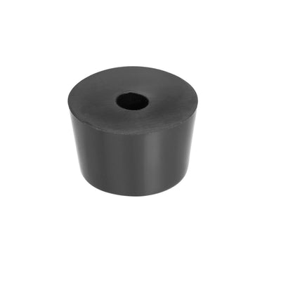 Harfington Uxcell D16 x 14 x H10mm Black Color Rubber Feet Anti Vibration Isolator Absorber Base Foot Pads, 40pcs