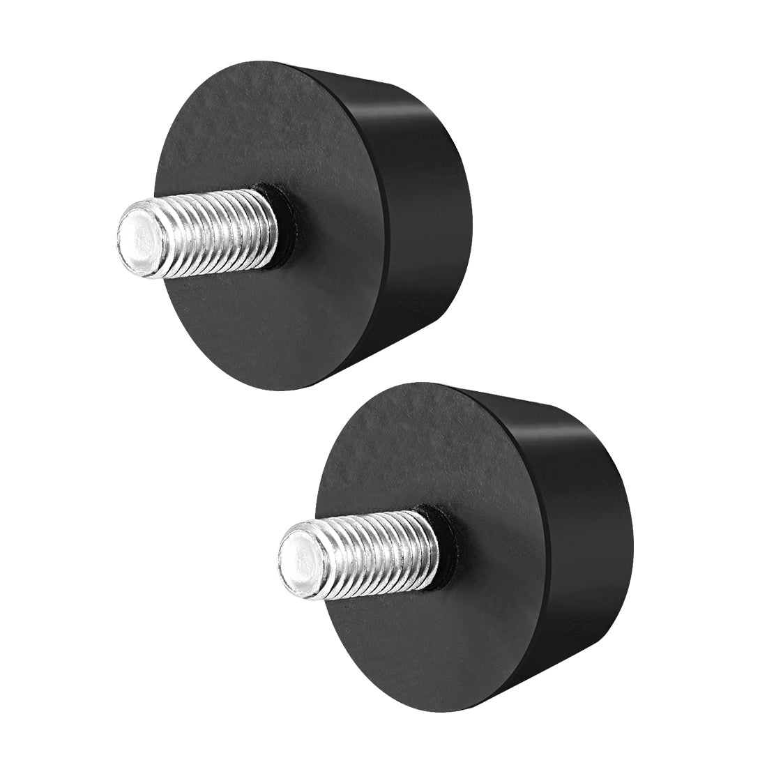 uxcell Uxcell 38 x 20mm Conical Rubber Mount,Vibration Isolators,with M10 x 20mm Studs 2pcs