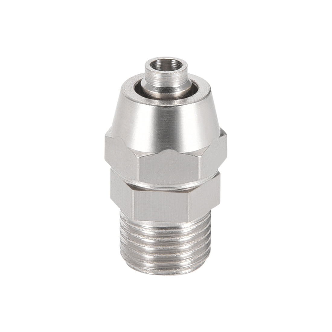 uxcell Uxcell Reusable Fitting, 1/8" G Male x 13/64" Hose ID Quick Coupler Air Hose Plug 10pcs