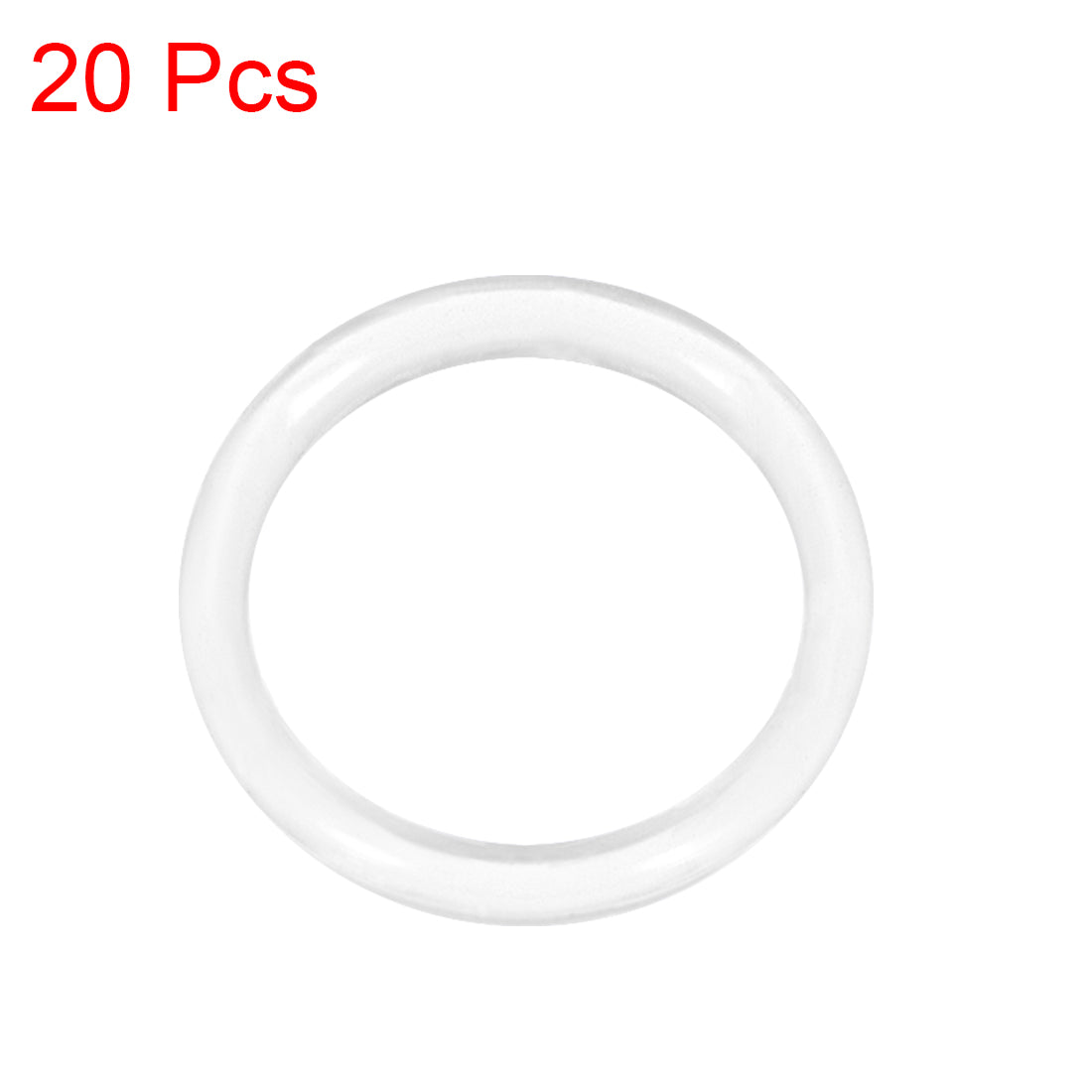 uxcell Uxcell Silicone O-Rings, 14mm Inner Diameter, 18mm OD, 2mm Width, Seal Gasket 20pcs
