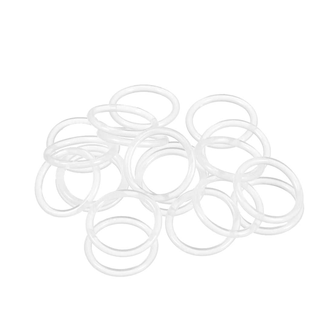 uxcell Uxcell Silicone O-Rings, 14mm Inner Diameter, 18mm OD, 2mm Width, Seal Gasket 20pcs