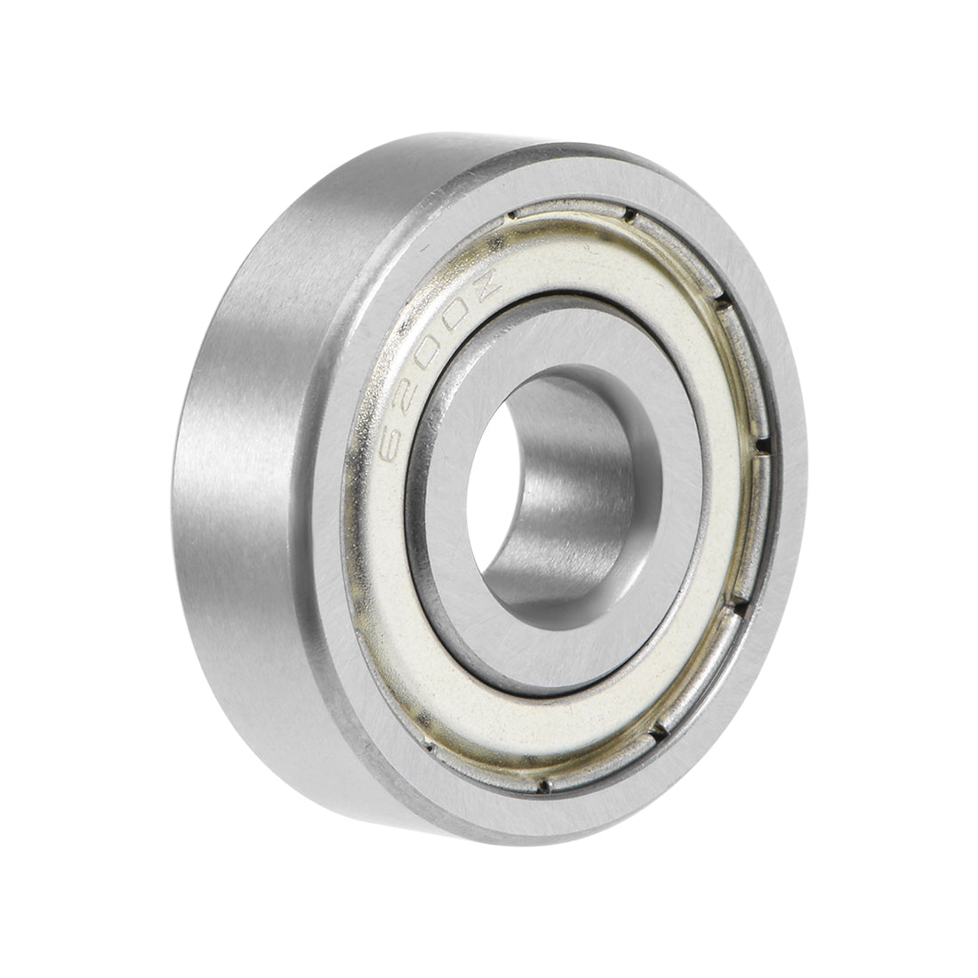 Harfington 6200ZZ Deep Groove Ball Bearing 10x30x9mm Double Shielded Chrome Bearings 1pcs