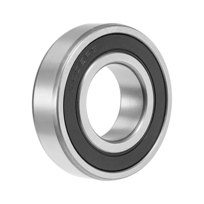 uxcell Uxcell 6206-2RS Deep Groove Ball Bearing 30x62x16mm Double Sealed Chrome Steel Bearings