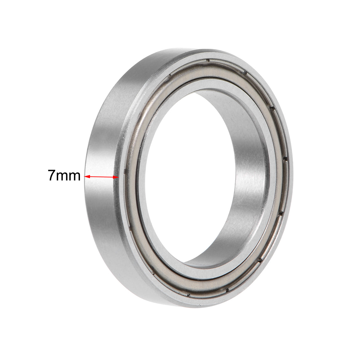 Harfington 6805ZZ Deep Groove Ball Bearing 25x37x7mm Double Shielded Chrome Steel Bearings