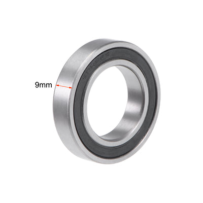 Harfington Uxcell 6905-2RS Deep Groove Ball Bearing 42x25x9mm Double Sealed Chrome Steel Bearings