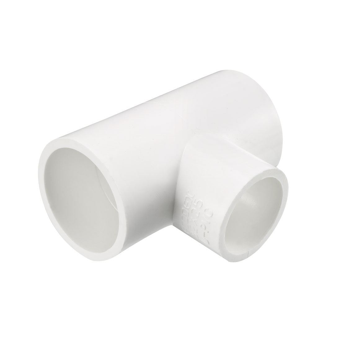 uxcell Uxcell 32mmx32mmx25mm Slip Reducing Tee PVC Pipe Fitting T-Shaped Connector