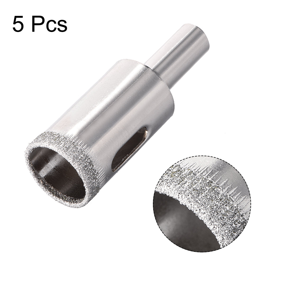 uxcell Uxcell Diamond Drill Bits Hole Saws for Glass Ceramic Porcelain Tiles 5 Pcs