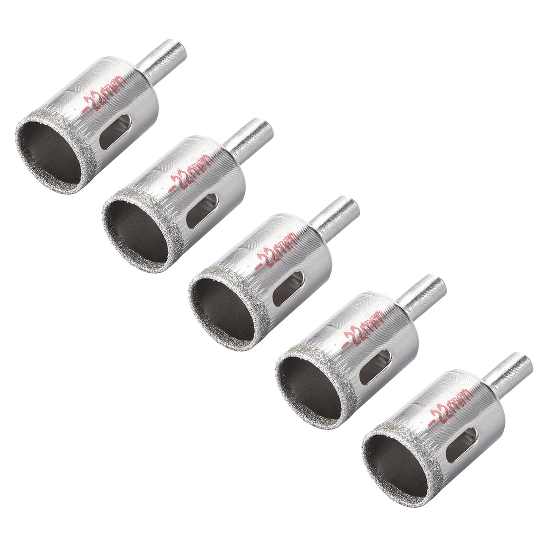 uxcell Uxcell Diamond Drill Bits Hole Saws for Glass Ceramic Porcelain Tiles 5 Pcs