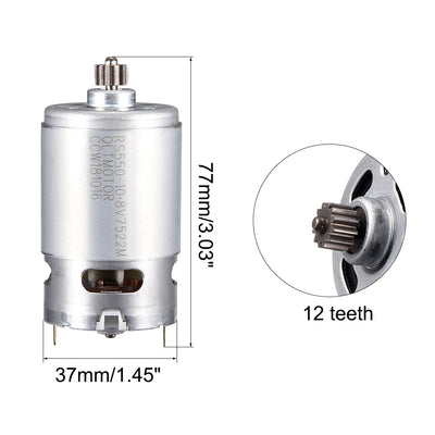 Harfington 3size Threaded PVC Straight Water Hose Piping Connectors Coupler White