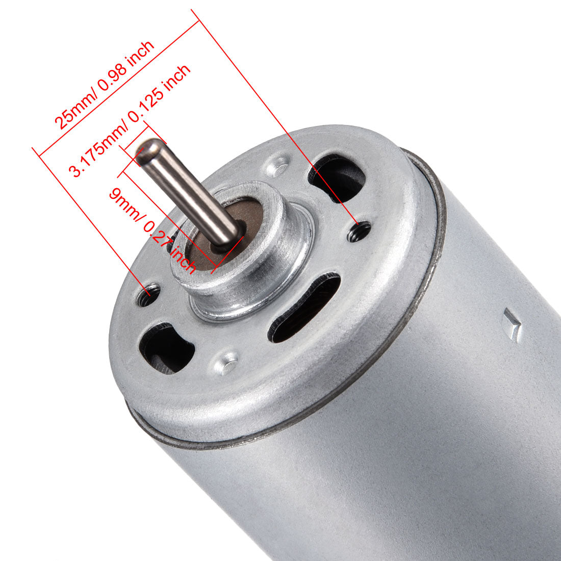 Harfington 18 V 20000 U/min Gleichstrommotor für Heimwerker-Elektro- und Elektronikprojekte, Roboter, Motor